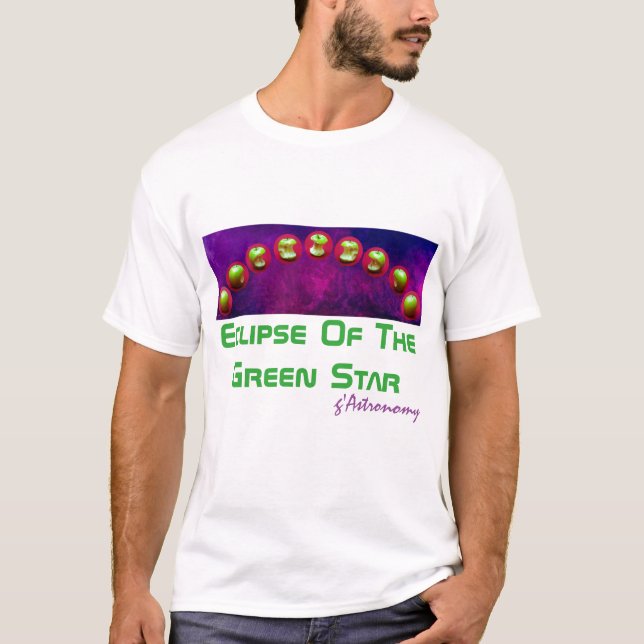Camiseta Eclipse De La Estrella Verde (Anverso)