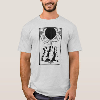 Camiseta Eclipse de "noche" de tres perros 2024