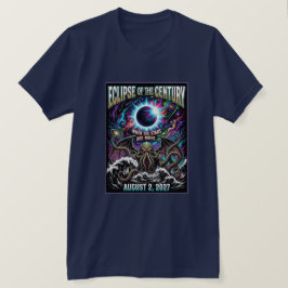 Camiseta Eclipse Del Siglo Cthulhu Lovecraft