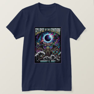 Camiseta Eclipse Del Siglo Cthulhu Lovecraft
