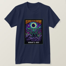 Camiseta Eclipse Del Siglo Cthulhu Signo Anciano 