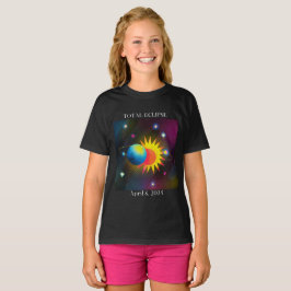Camiseta Eclipse Flare 04.08.24 Eclipse solar total EE.UU.