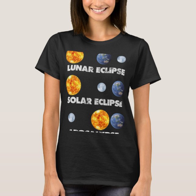 Camiseta Eclipse lunar (Anverso)