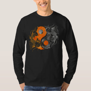 Camiseta Eclipse lunar solar total Koi Yin Yang