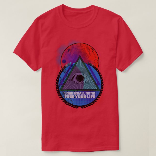 Camiseta Eclipse místico (Diseño del anverso)