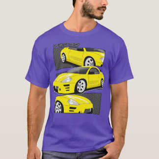 Camiseta Eclipse Mitsubishi Amarillo 3g