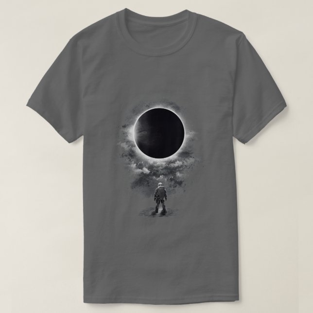 Camiseta ECLIPSE Moon Sun Stars Cosmic Astronaut Space Luna (Diseño del anverso)