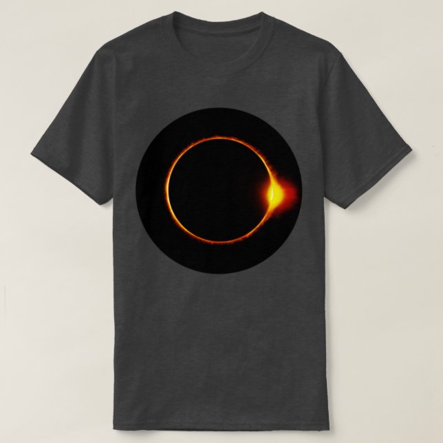 Camiseta Eclipse solar (Diseño del anverso)