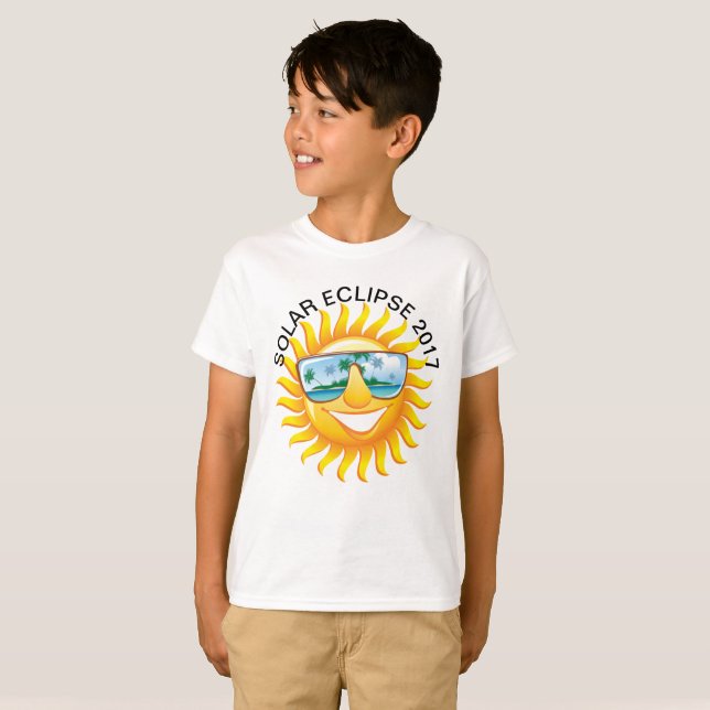 Camiseta Eclipse Solar 2017 (Anverso completo)