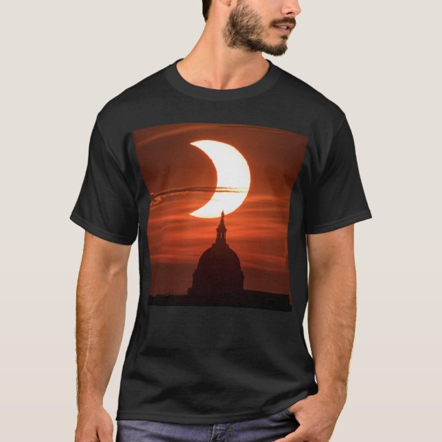 Camiseta Eclipse solar 2021 (Anverso)
