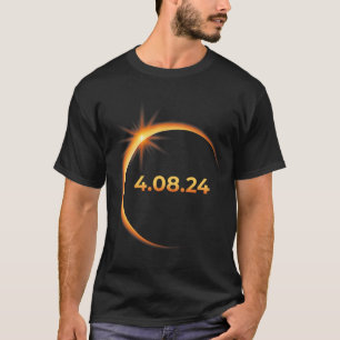 Camiseta Eclipse solar 2024 América Totalidad 04 08 24 Prim