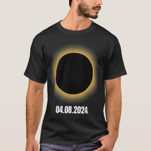 Camiseta Eclipse solar 2024 Eclipse solar total 4.08.24