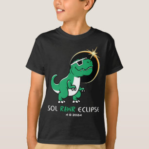 Camiseta Eclipse solar 2024 Eclipse total 8 de abril Sol Ra
