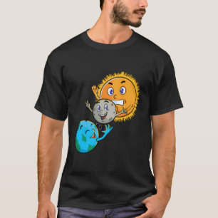 Camiseta Eclipse solar 2024 Eh Chiste Fotobomb de la Luna d