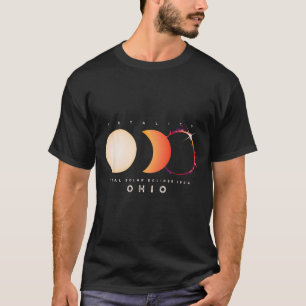 Camiseta Eclipse solar 2024 Ohio Total Eclipse America Grap