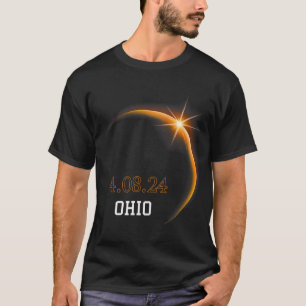 Camiseta Eclipse solar 2024 Ohio Total Primavera 4.08.24
