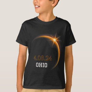 Camiseta Eclipse solar 2024 Ohio Total Primavera 4.08.24