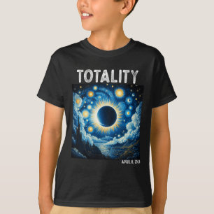 Camiseta Eclipse solar 2024 Totalidad Abril 8 Astronomía Sc