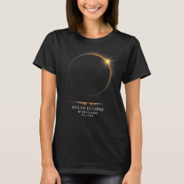 Camiseta Eclipse Solar 2026 Astronomía Celeste