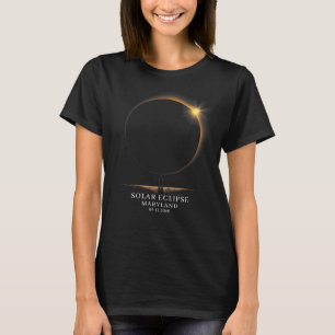 Camiseta Eclipse Solar 2026 Astronomía Celeste