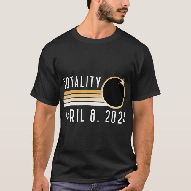 Camiseta Eclipse solar 8 de abril de 2024 Eclipse solar tot (Anverso)
