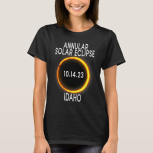 Camiseta Eclipse solar anual T - Idaho
