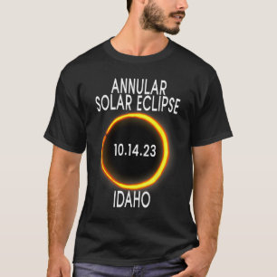Camiseta Eclipse solar anual T - Idaho