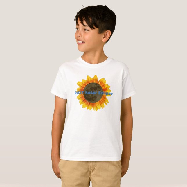 Camiseta Eclipse solar de 2017 (Anverso completo)