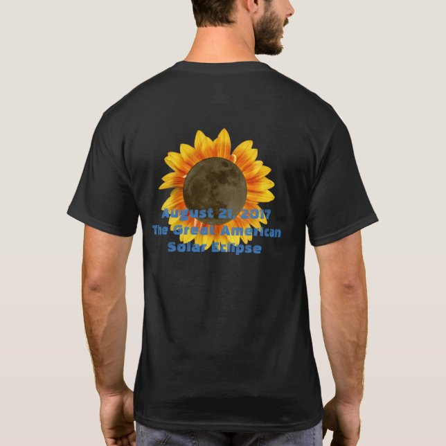 Camiseta Eclipse solar de 2017 (Reverso)