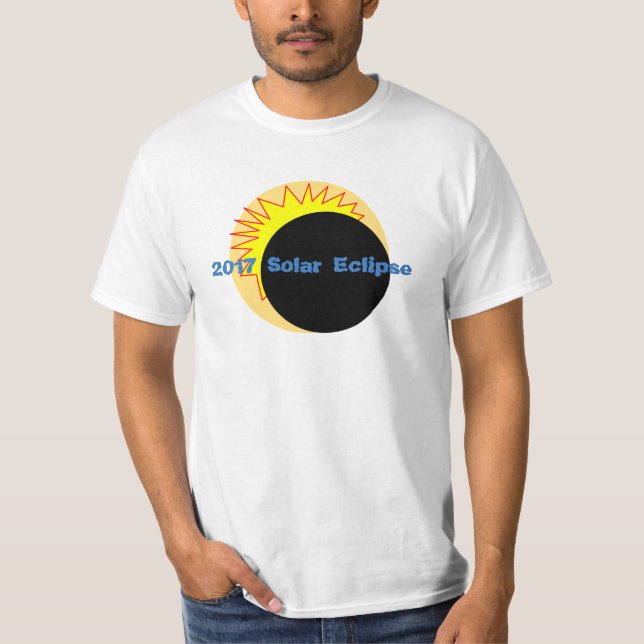 Camiseta Eclipse solar de 2017 (Anverso)