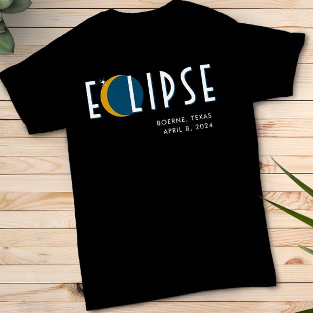 Camiseta Eclipse solar de 2024 (Solar eclipse t-shirt)