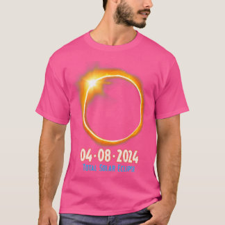 Camiseta Eclipse solar de 2024 Total de hombres mujeres