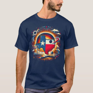 Camiseta Eclipse solar de Texas 2024 Episodios solares de n
