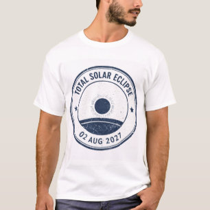 Camiseta Eclipse Solar del 2 de agosto de 2027