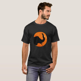 Camiseta Eclipse solar del perfil del elefante