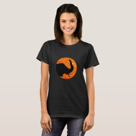 Camiseta Eclipse solar del perfil del elefante