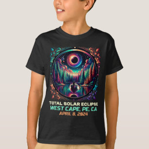 Camiseta Eclipse solar en barco West Cape Prince Edward