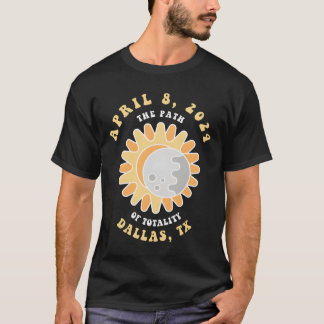 Camiseta Eclipse solar en Dallas Texas 8 de abril de 2024