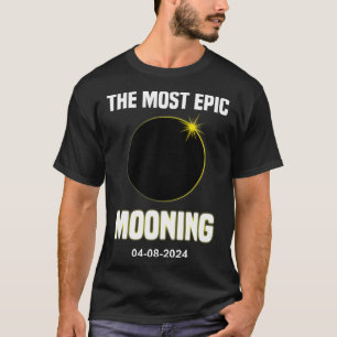 Camiseta Eclipse solar en movimiento Gracioso 04.08.2024 Ec