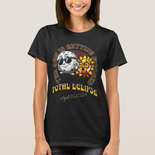 Camiseta Eclipse Solar Luna Cubriendo Sol