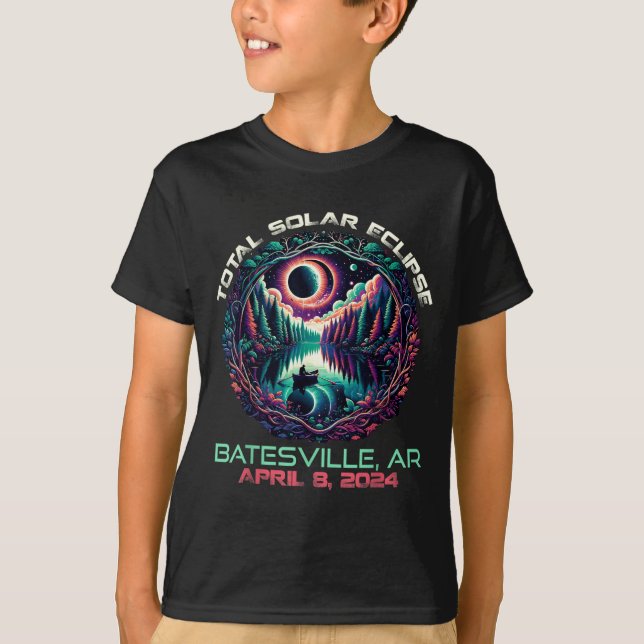 Camiseta Eclipse solar navegando West Cape Prince Edward (Anverso)