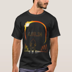 Camiseta Eclipse solar saquatch Totalidad 2024 Eclipse