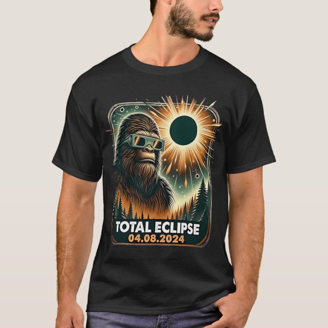 Camiseta Eclipse solar total (Anverso)