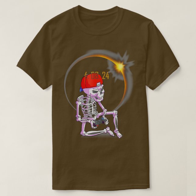 Camiseta Eclipse solar total 04 (Diseño del anverso)