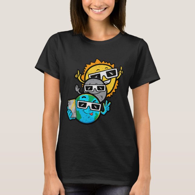 Camiseta Eclipse solar total 2 (Anverso)