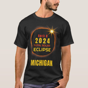 Camiseta Eclipse solar total 2024 2024 040824