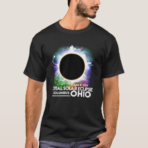 Camiseta Eclipse solar total 2024 Columbus OHIO Totality Ap