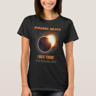 Camiseta Eclipse solar total 2024 Durango México 1