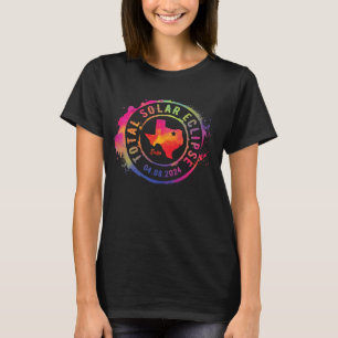 Camiseta Eclipse solar total 2024 Estados Unidos Texas Dall