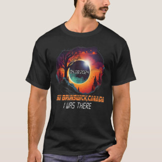 Camiseta Eclipse solar total 2024 New Brunswick